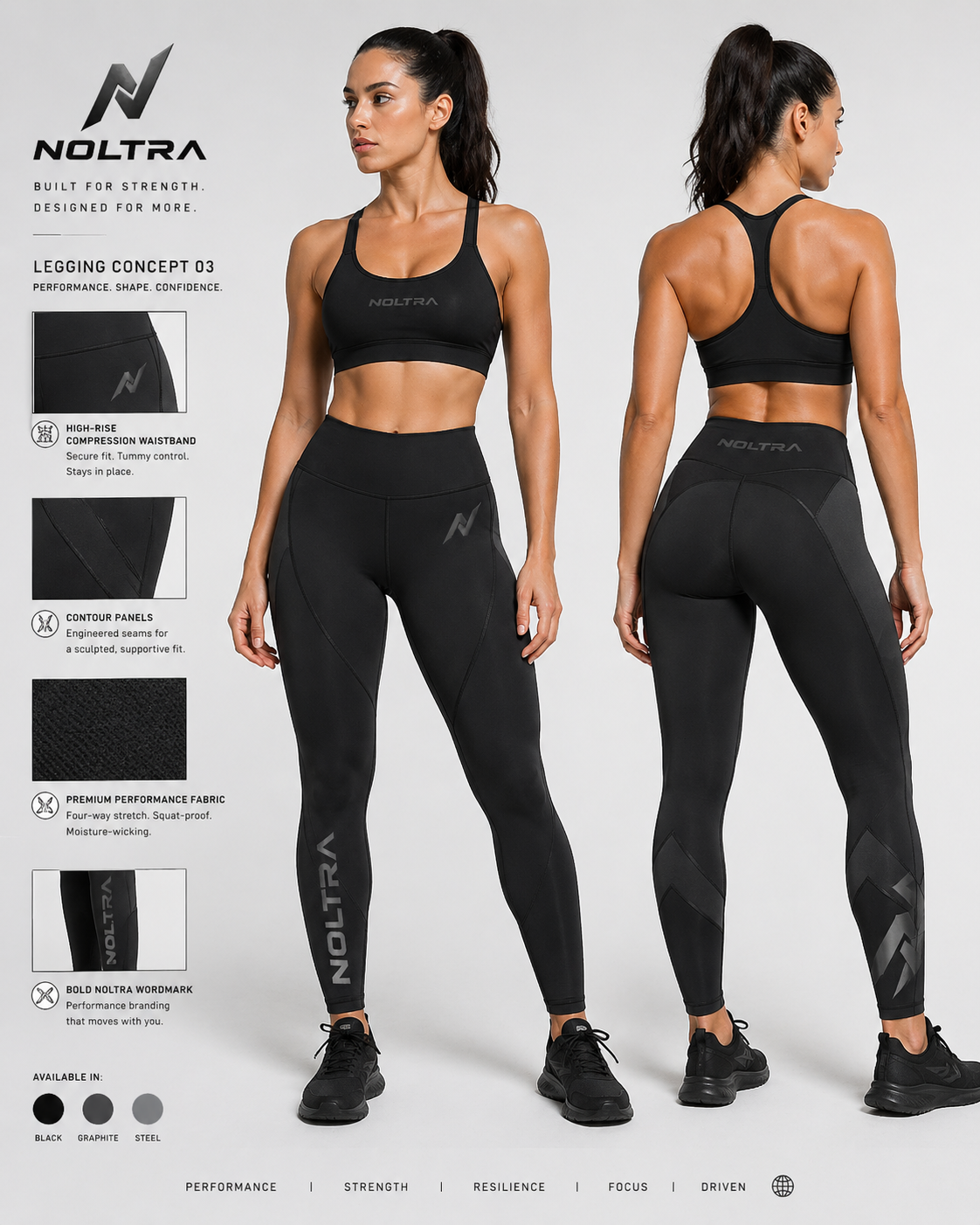 NOLTRA leggings product concept